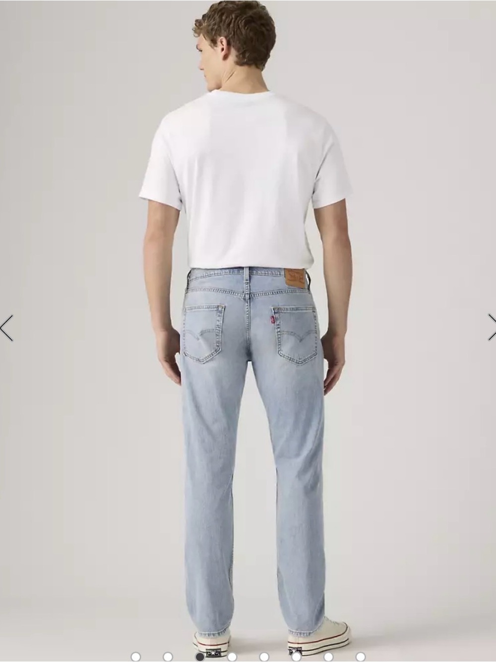 Levi's Light Wash Straight Leg Jeans